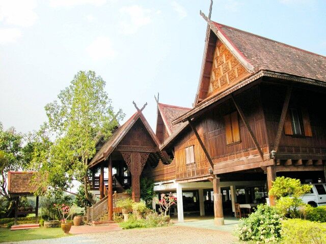 Bangkok, Villas, THB 39998,  499 Sq. Feet,  5 Bedrooms, 2-story Thai House, Golden Teak Wood, Lamphun-Pa Sang, Pak Bong, 5 Bathrooms,