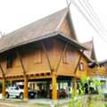 THB 39999,  499 Sq. Feet,  Lamphun-Pa Sang, Pak Bong, Thai House, 2 Stories, Golden Teak Wood, 5 Bedrooms, 5