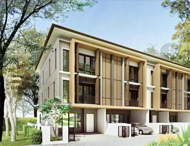 Bangkok, Villas, THB 19998,  20 Sq. Feet,  The Mall Bang Khae 1 Km. MRT Lak Song 750 M. Luxury Townhome, 3 Floors, 3 Bedrooms,