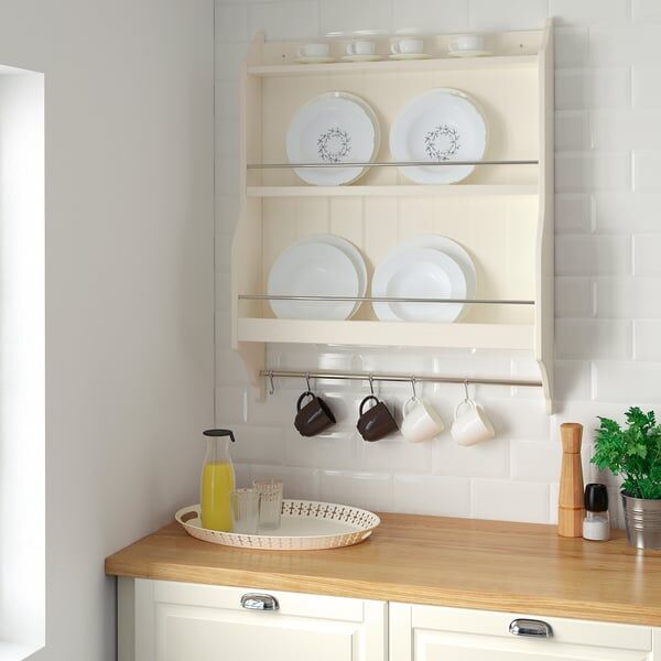 Riyadh, Household Items, SAR 249,  Ikea Modern Kitchen Wall Hanging Shelf