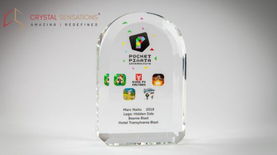 New York, Business, Engraved Crystal Awards For Celebrating Outstanding Success