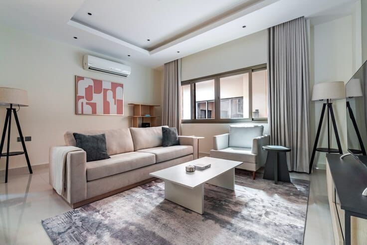 Al Maathar, Apartments, Flats, Houses & Villas, SAR 40000/year,  2 BR,  Discover The Best Of Riyadh With This Two-bedroom Apartment In The Al Maathar District