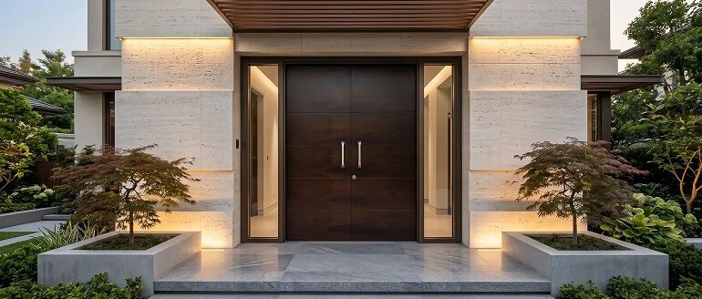 Mumbai, Interior Design, Upgrade Your Main Door Design With Engineered Solutions | Fenesta