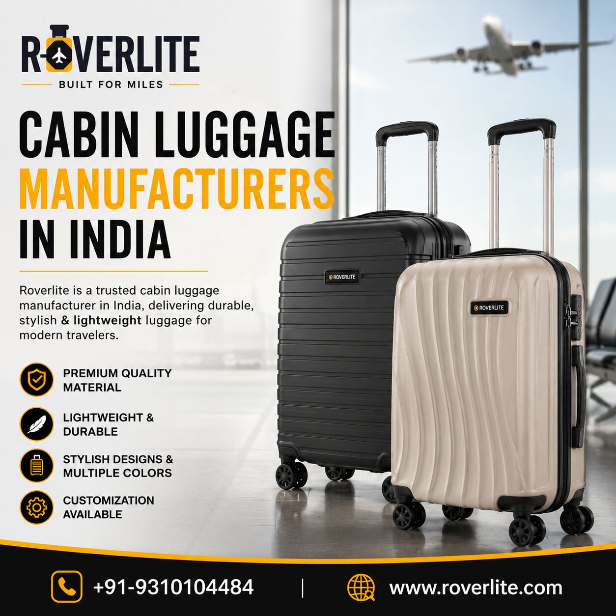 Haryana, Business, Cabin Luggage Manufacturers In India