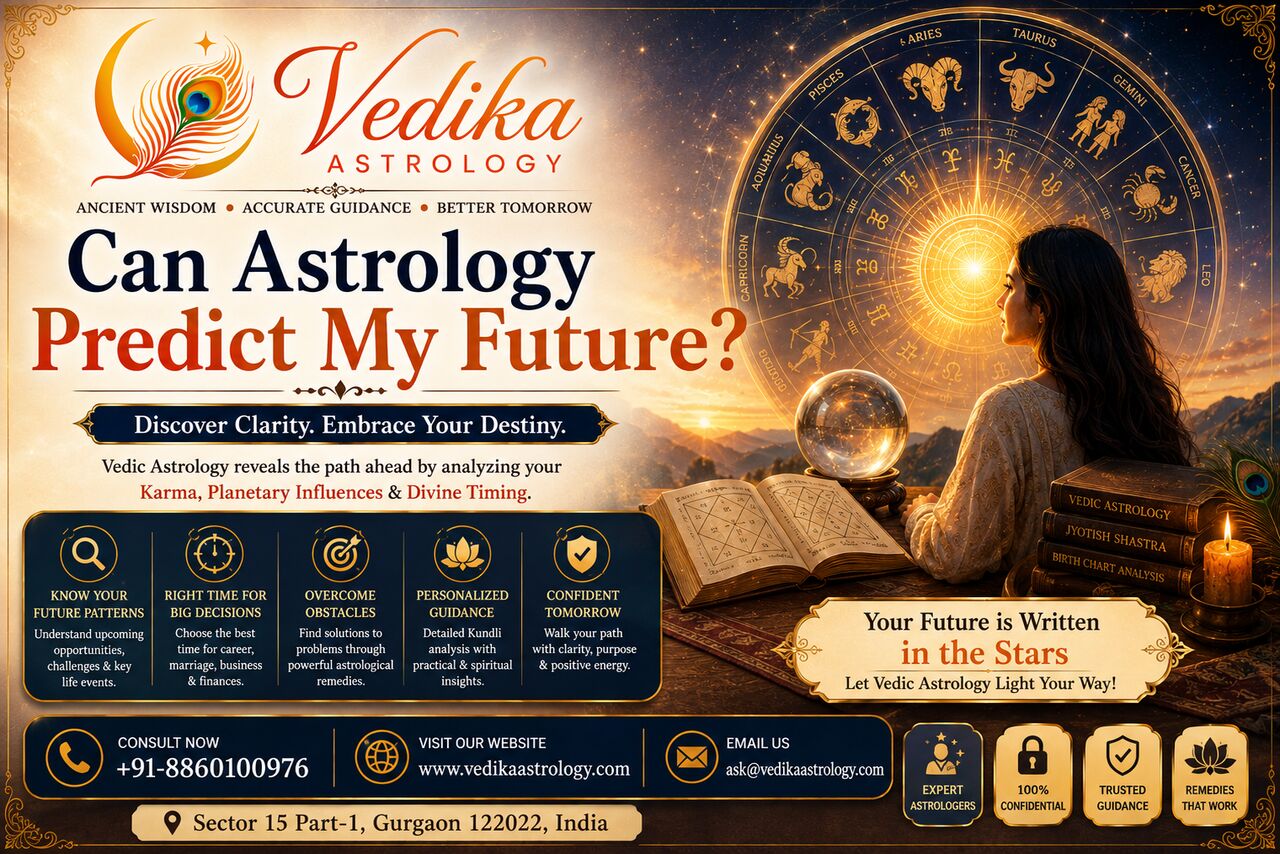 Gurgaon, General, Can Astrology Predict My Future? Understanding What Vedic Astrology Really Reveals