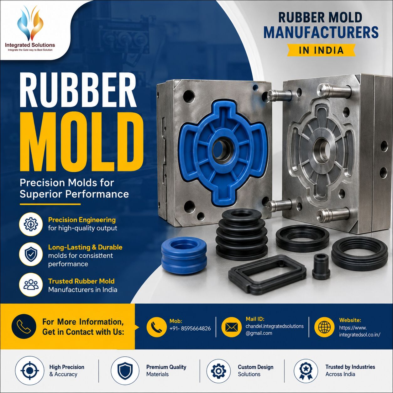Gurugram, Wholesale Products, Rubber Mold Manufacturers For Precision Industrial Solutions