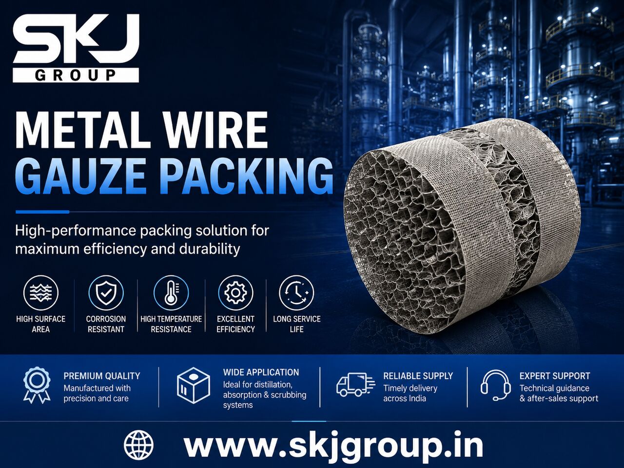 Bhopal, Materials, Metal Wire Gauze Packing Suppliers: Quality Standards For Buyers