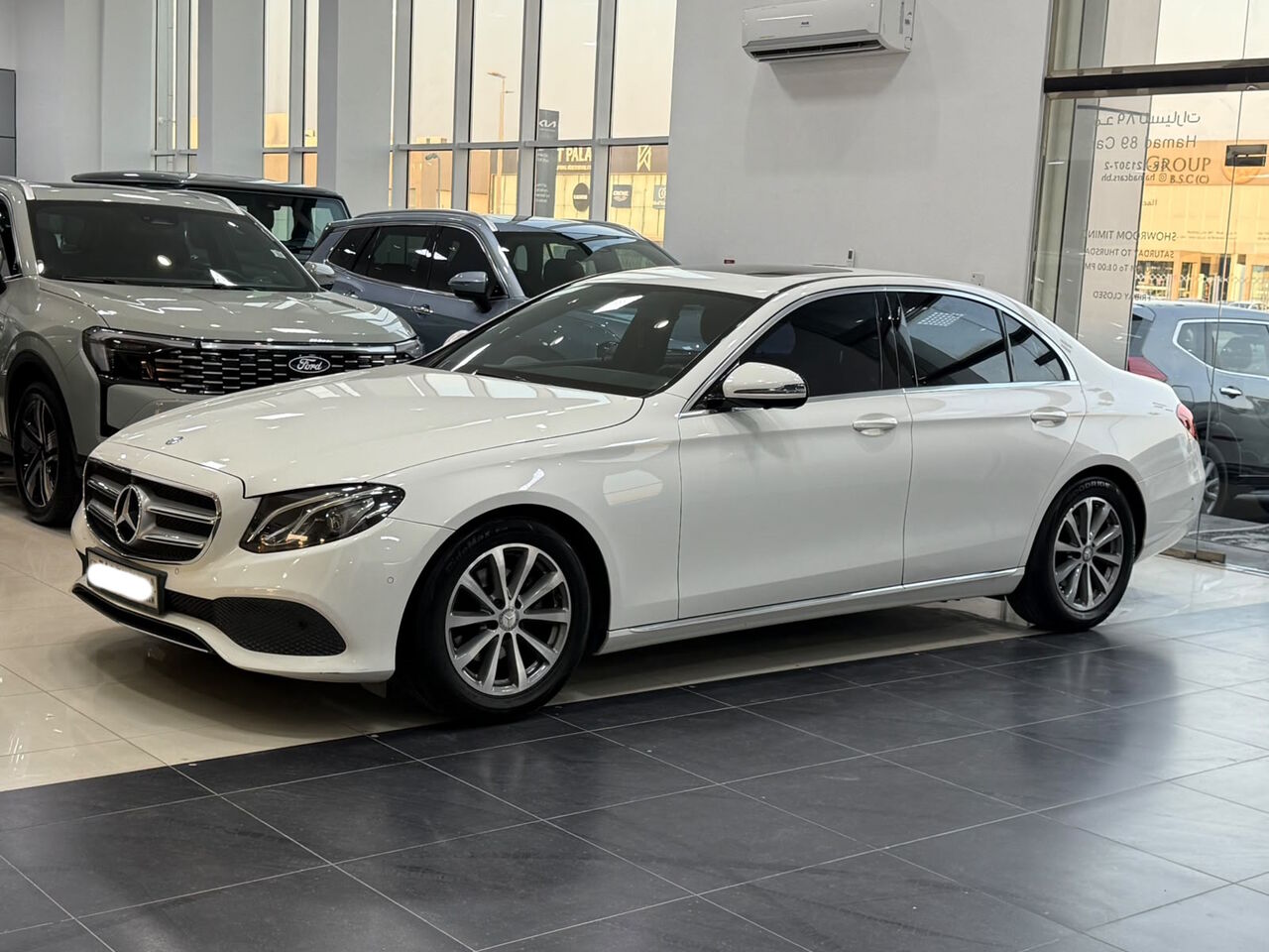 Manama, Vehicles, Cars & Trucks , BHD 7200,  Mercedes Benz E-200,  2017,  Automatic,  230950 KM,   /  (White)