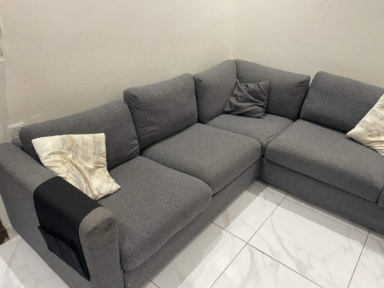 Jeddah, Furniture, SAR 1500,  IKEA L SHAPE SOFA Cum Bed 6 Seater