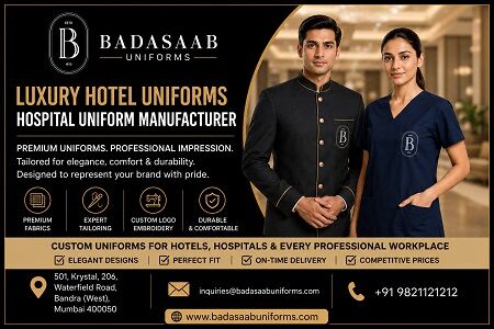 Mumbai, Clothing & Accessories, Setting New Standards With Luxury Hotel Uniforms