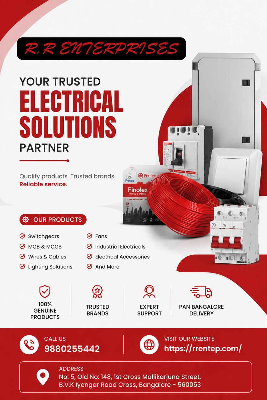 Bangalore, Electrical & Plumbing, INR 4999,  MCB & MCCB Supplier In Bangalore