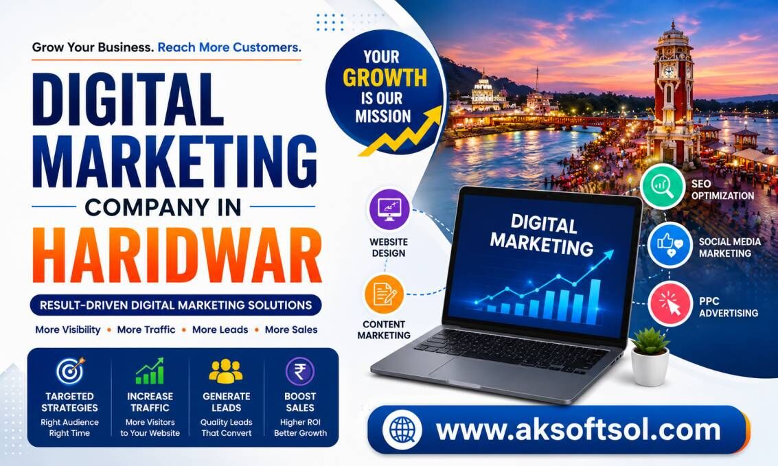 Mumbai, Marketing, Get Best Digital Marketing Services In Haridwar With AK Software Solutions