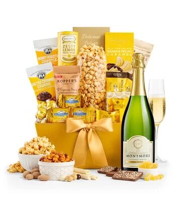 Washington DC, Food, Shop Stunning Gold Gift Basket Collection For Every Occasion