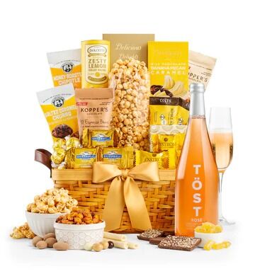 Washington DC, Food, Shop Stunning Gold Gift Basket Collection For Every Occasion