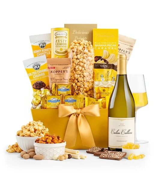 Washington DC, Food, Shop Stunning Gold Gift Basket Collection For Every Occasion