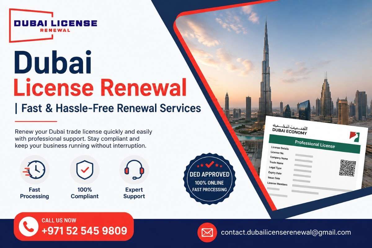 Dubai, Offices, Dubai License Renewal | Fast & Hassle-Free Renewal Services