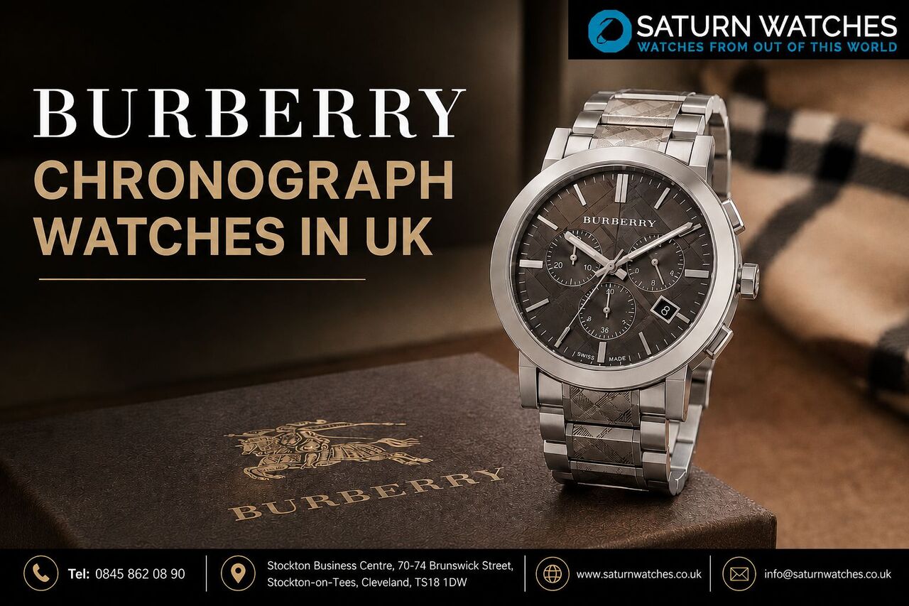 London, Watches, GBP 265,  Burberry Chronograph Watches In UK