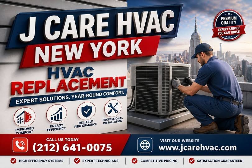 New York, Air Conditioning, J Care HVAC New York