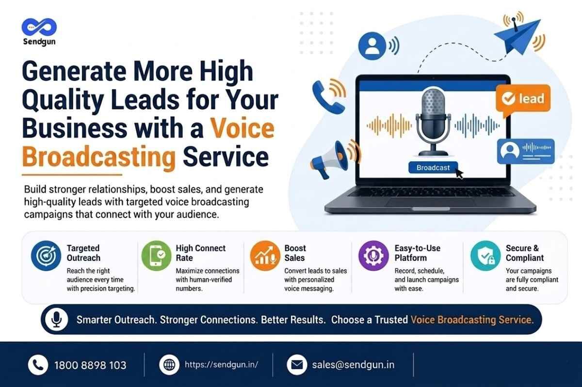 Mumbai, Marketing, Generate More High Quality Leads For Your Business With A Voice Broadcasting Service