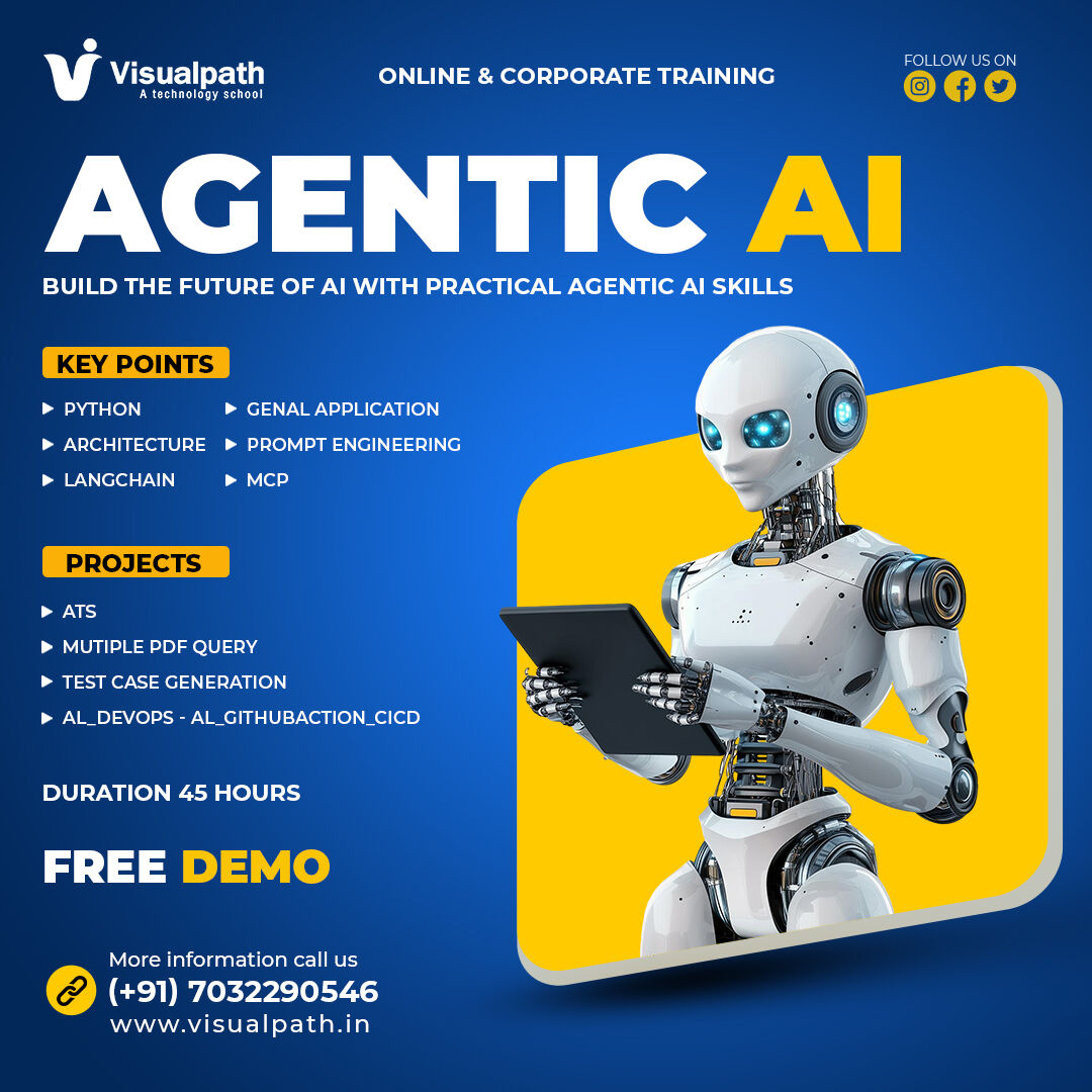 Hyderabad, Education, Agentic AI Course In Hyderabad | Practical Online AI Training