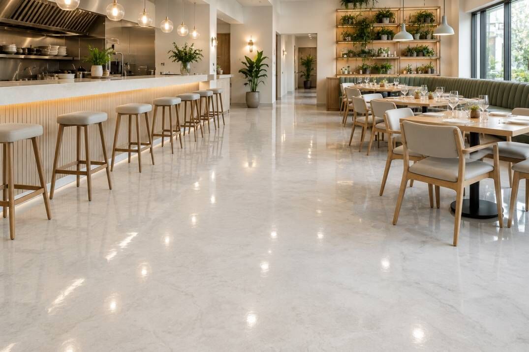 Sydney, Construction, Restaurant Epoxy Flooring In Gold Coast Benefits