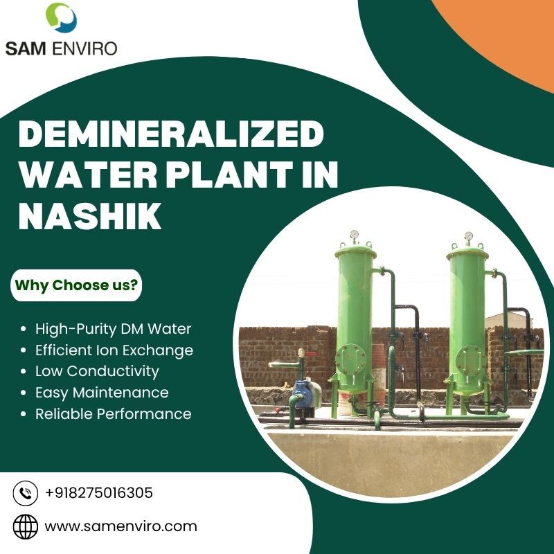 Mumbai, Cleaning, Demineralized Water Plant In Nashik