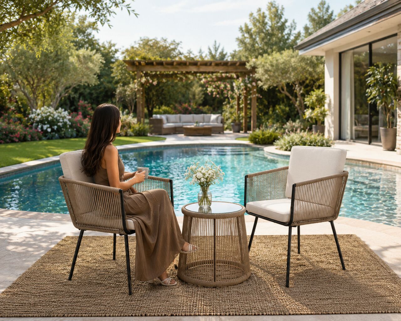 Mumbai, Furniture, INR 49,  Enhance Your Outdoor Living With Buy Deck Furniture Set Online