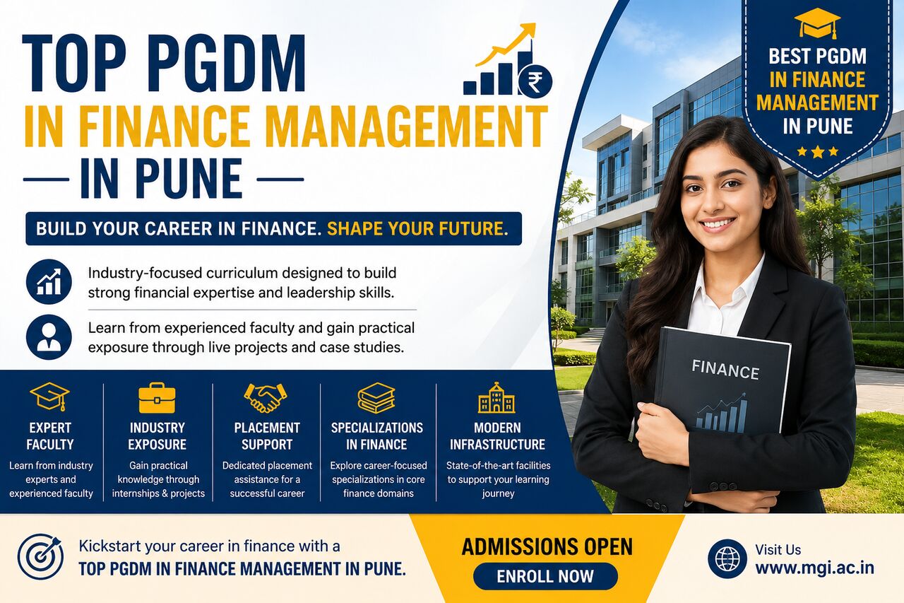 Pune, Education, Top PGDM In Finance Management In Pune | MGI