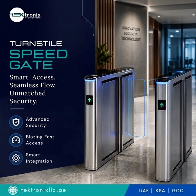 Dubai, Computer, Turnstile Speed Gates For Seamless Pedestrian Management In The UAE
