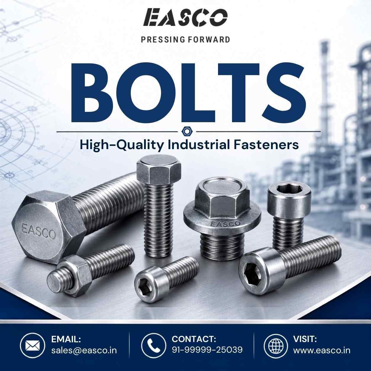 Haryana, Industrial Machinery, High-Quality Bolts For Industrial Applications