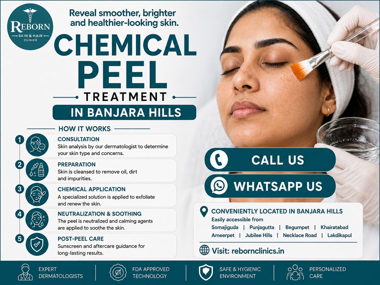 Hyderabad, Health & Beauty Items, INR 2000,  Chemical Peel Treatment In Banjara Hills, Hyderabad