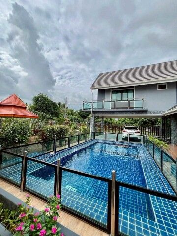 Bangkok, Real Estate For Sale, THB 9900000,  6 BR,  150 Sq. Feet,  For Sale 9.9 Million, 2-story Pool Villa, 150 Sq M., 2 Houses #Muang District #Ready To