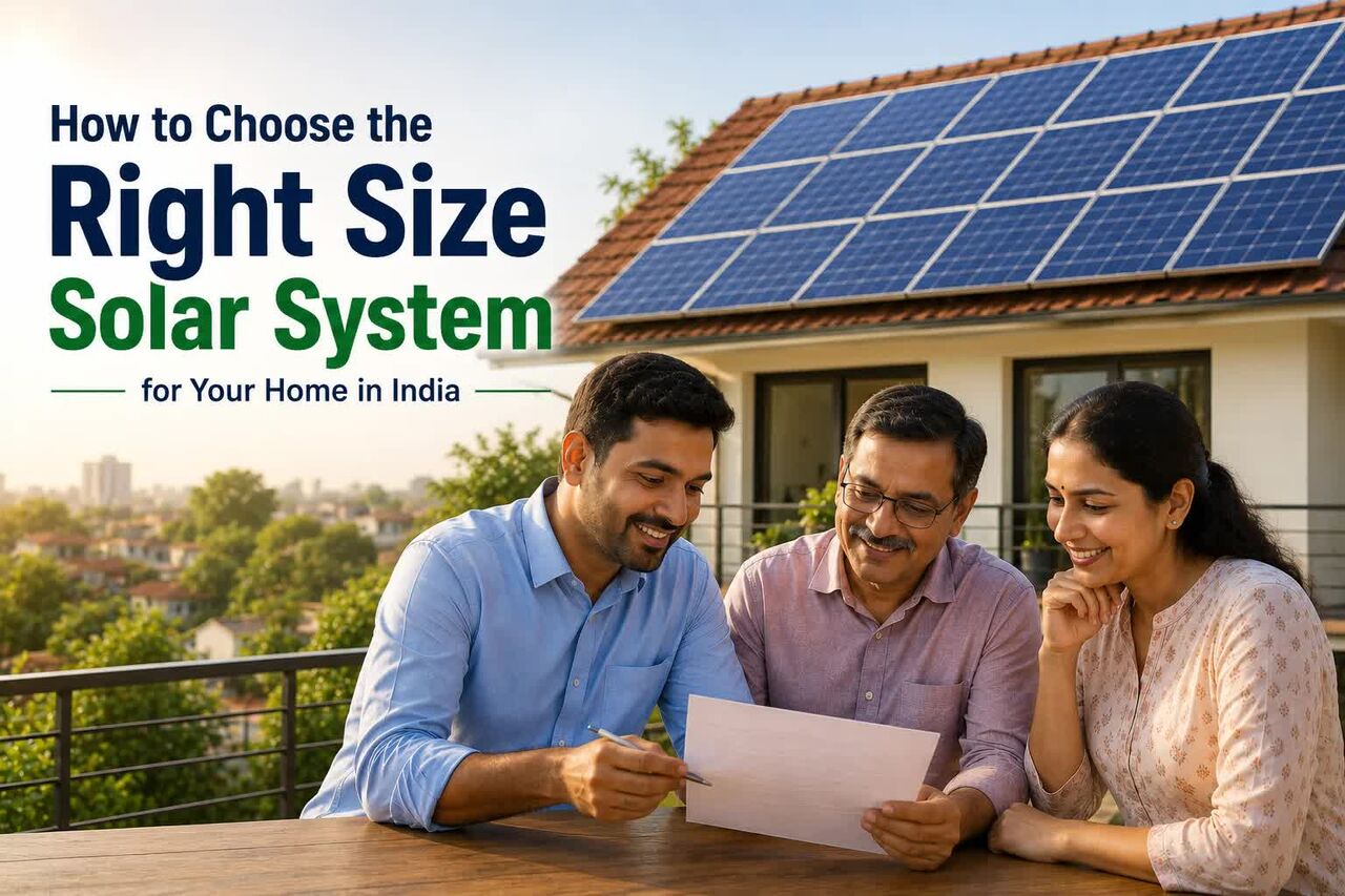 Jaipur, Business Partners, How To Choose The Right Solar System Size For Your Home In India
