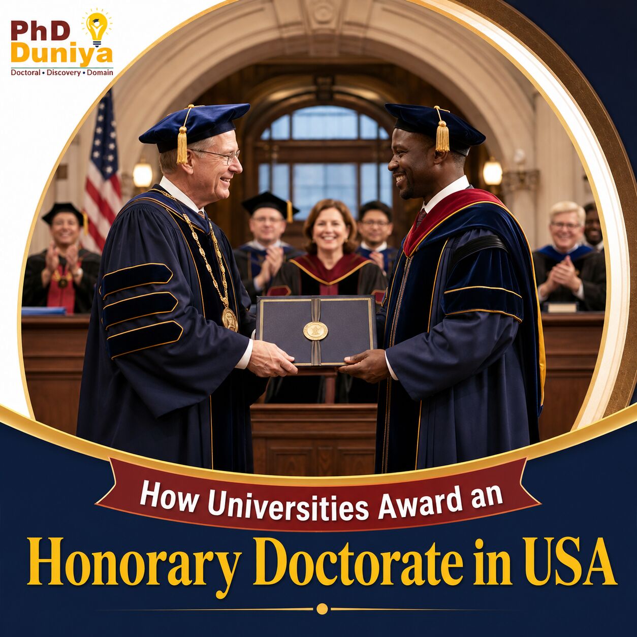Sydney, Education, How Universities Award An Honorary Doctorate In USA
