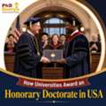 How Universities Award An Honorary Doctorate In USA
