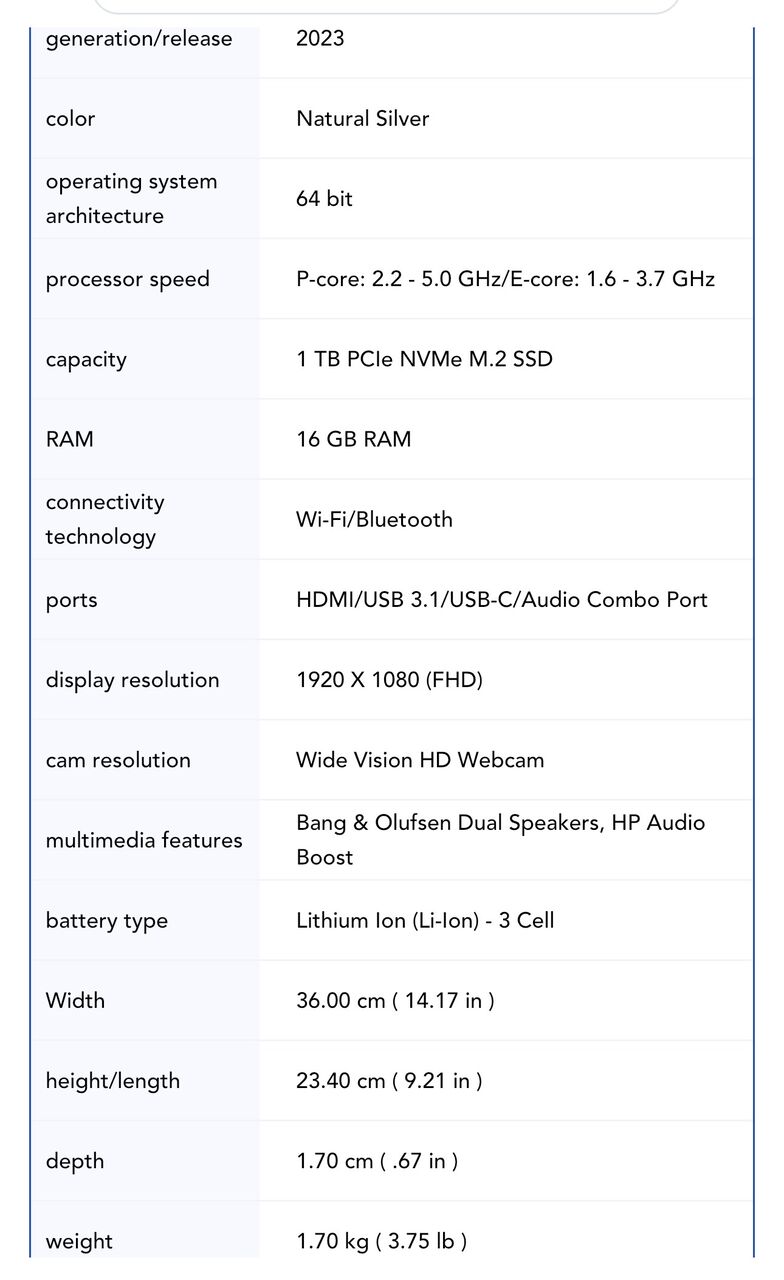 Al Malaz, Computers, SAR 2800,  Laptop For Sale HP Pavilion