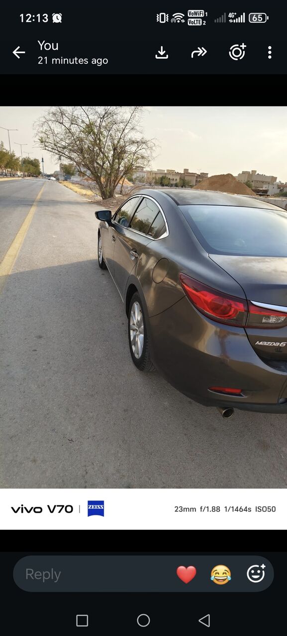 Al Malaz, Vehicles, Cars & Trucks , SAR 35000,  Mazda 6,  2016,  Automatic,  235 KM,
