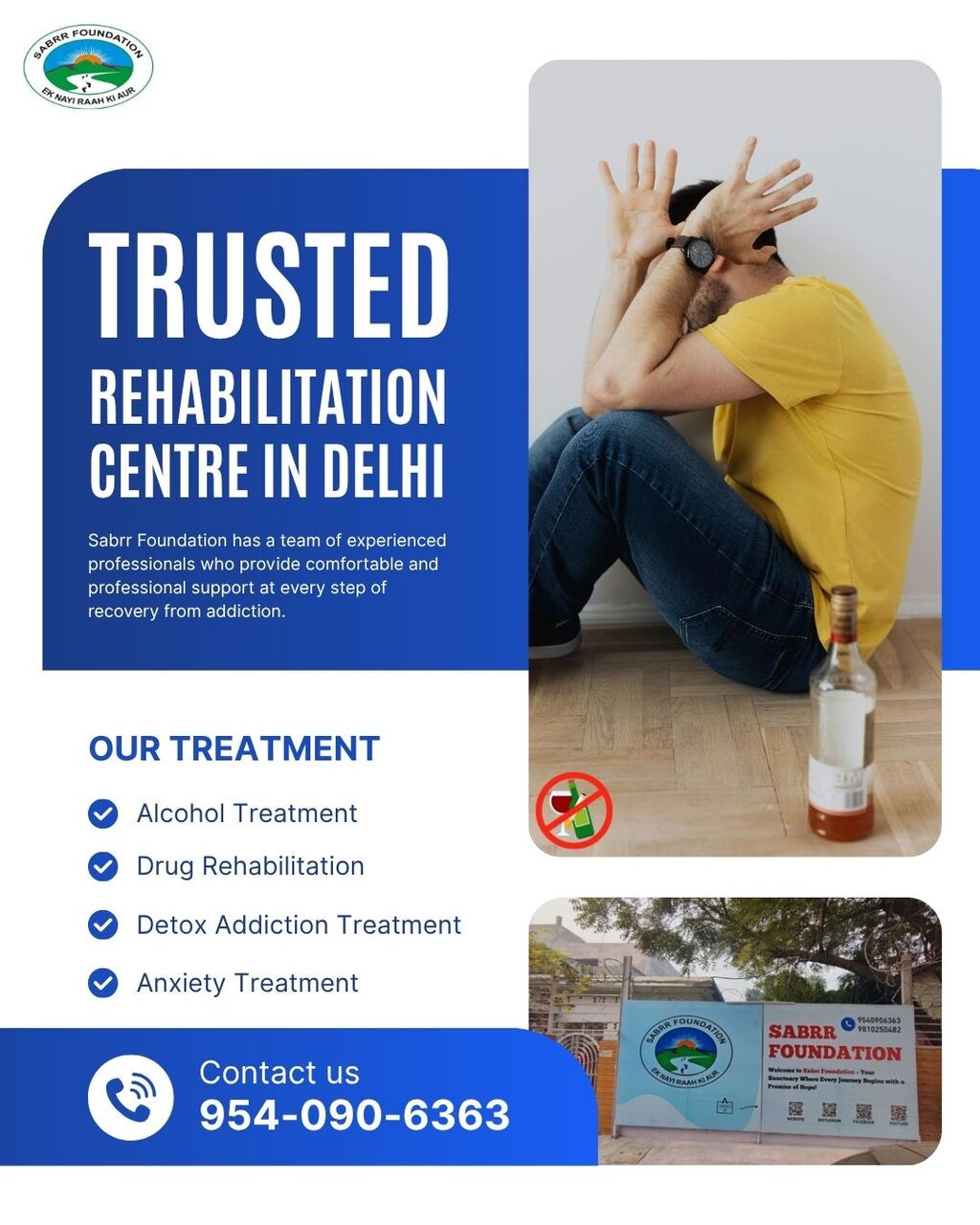 New Delhi, Health, Trusted De-Addiction Centre In Delhi-NCR