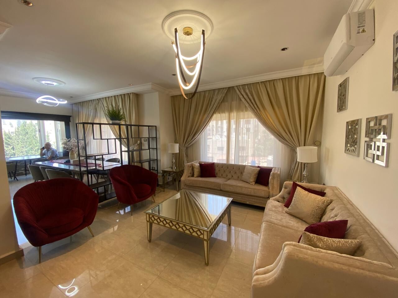 Amman, Apartments, Flats, Houses & Villas, JOD 15000/year,  Furnished,  3 BR,  220 Sq. Meter,  Furnished Apartment For Rent