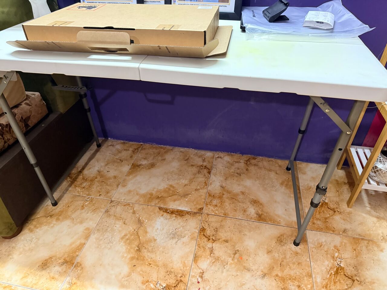 Rabigh, Furniture, SAR 200,  Portable Folding Plastic Tables For Sale