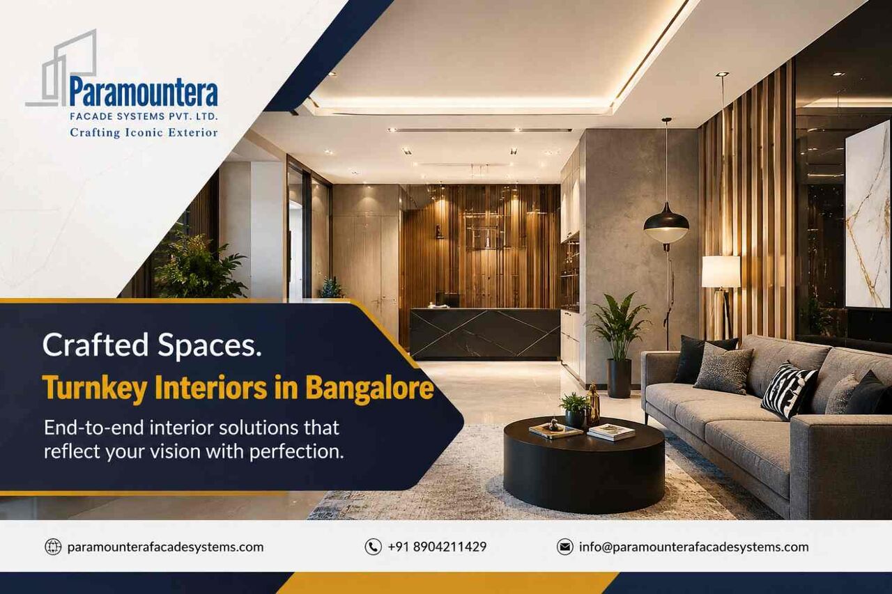 Bangalore, Construction, Turnkey Interiors In Bangalore