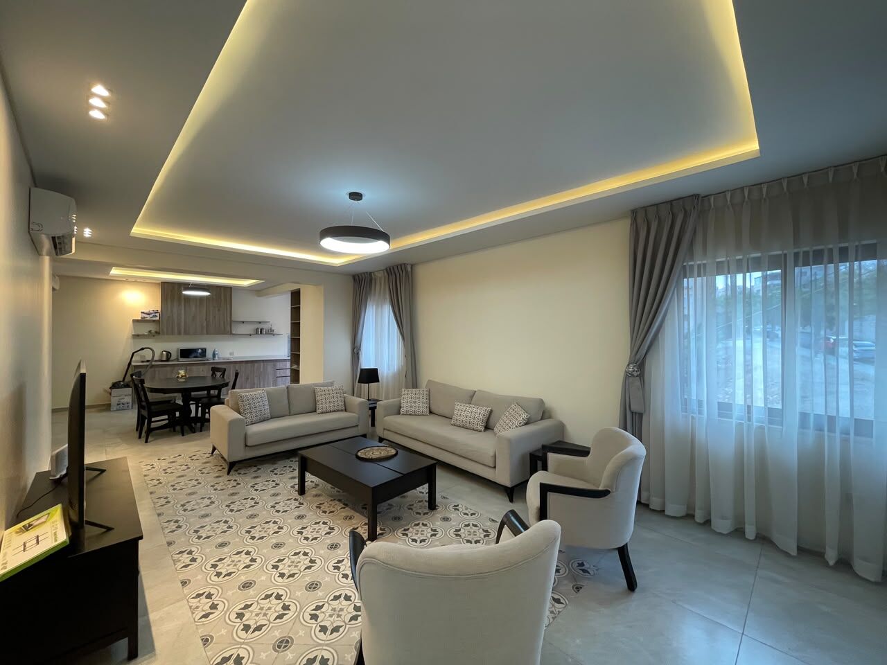 Amman, Apartments, Flats, Houses & Villas, JOD 14000/year,  Furnished,  2 BR,  120 Sq. Meter,  Apartments For Rent