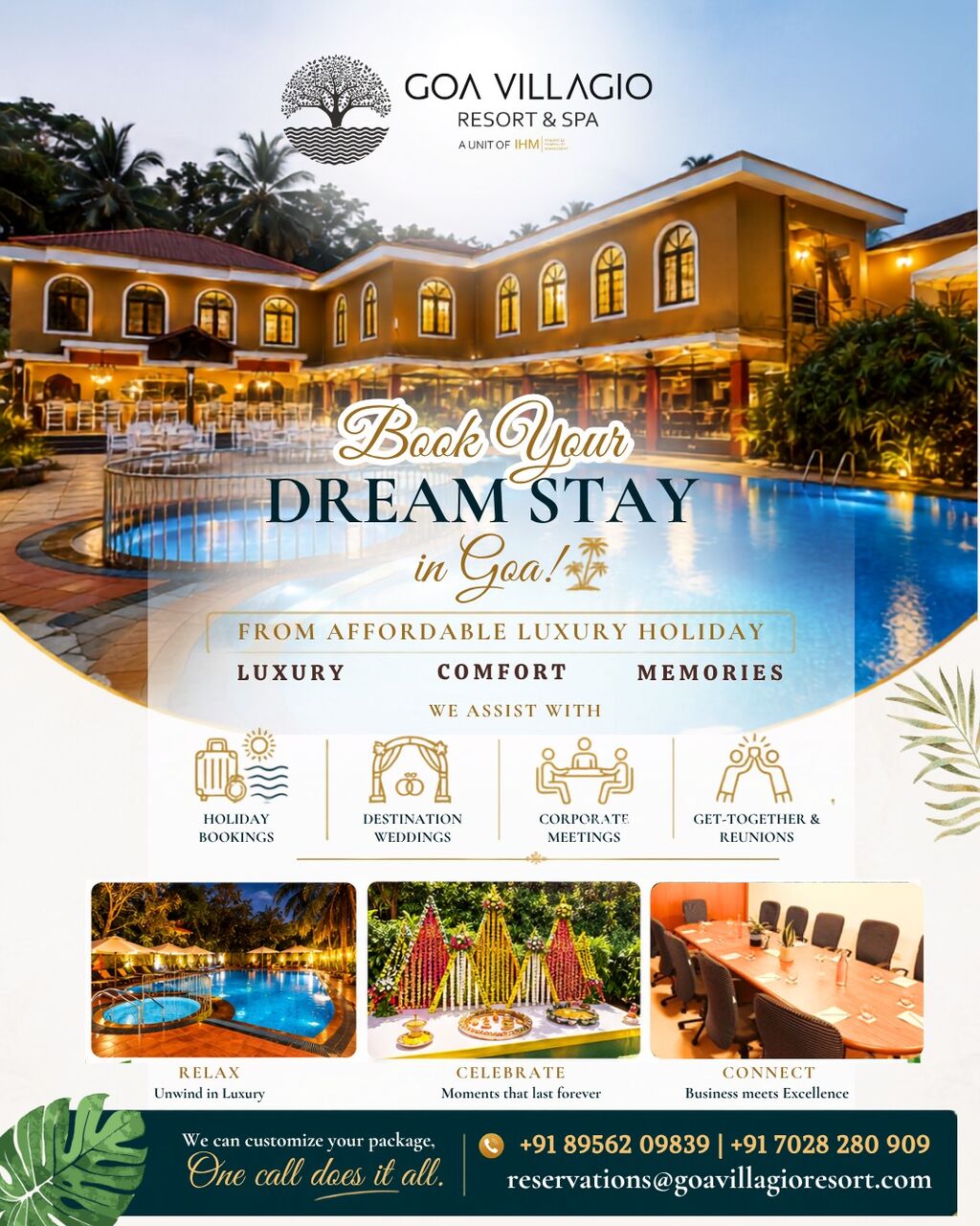 Goa, Travel, Luxury Resorts In South Goa | Resort In South Goa Near Beach | Goa Resort Packages
