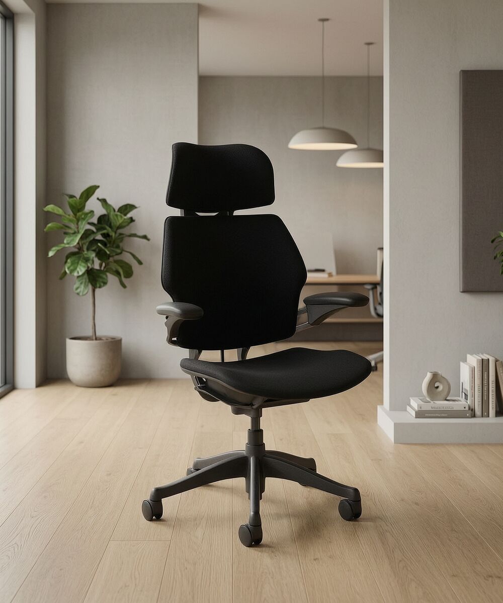Dubai, Furniture, AED 4040,  Humanscale Freedom Headrest Ergonomic Office Chair
