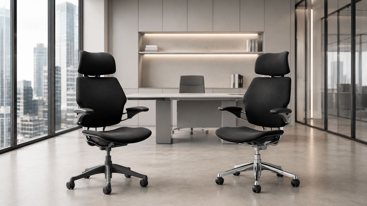 Dubai, Furniture, AED 4040,  Humanscale Freedom Headrest Ergonomic Office Chair