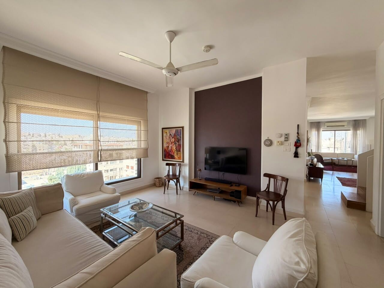 Amman, Apartments, Flats, Houses & Villas, JOD 24000/year,  Furnished,  3 BR,  300 Sq. Meter,  Rooftop Apartment For Rent