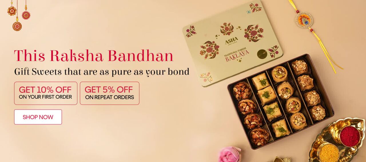 Mumbai, Food & Drink, Rakshabandhan Special Sweet Box Online | Asha Sweet Center