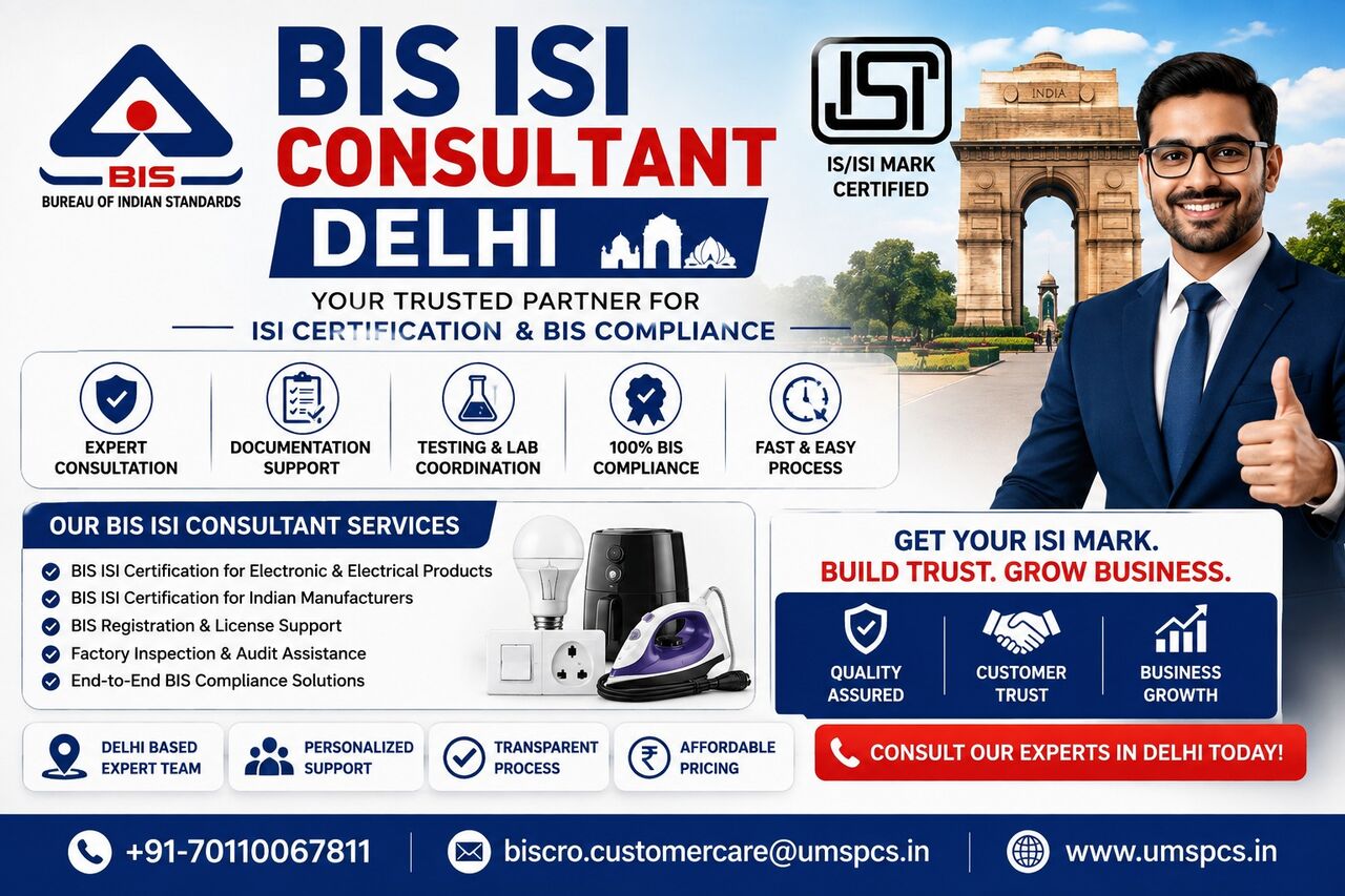 New Delhi, Legal, Where To Find BIS ISI Consultant Delhi?
