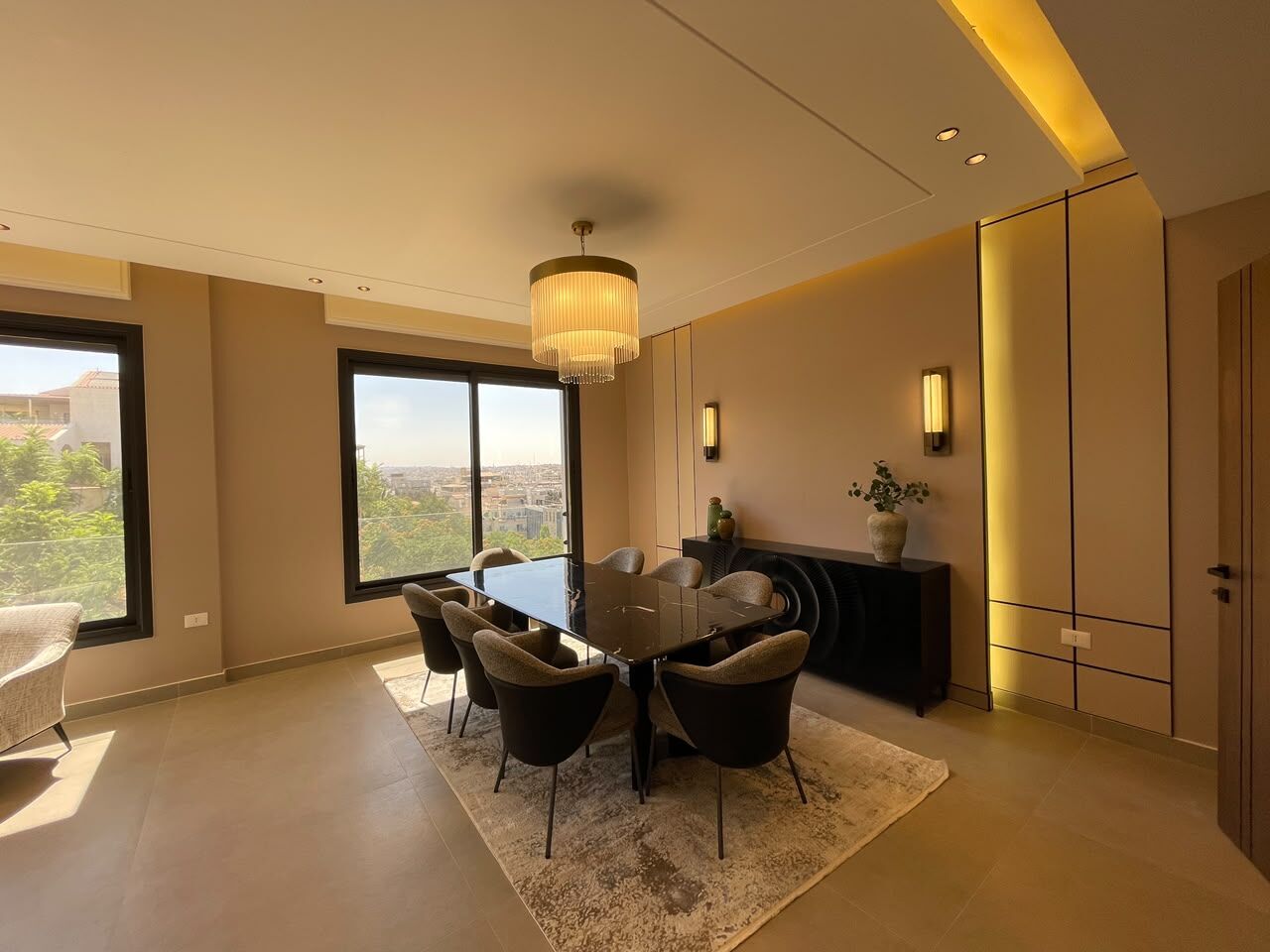 Abdoun, Apartments, Flats, Houses & Villas, JOD 26000/year,  Furnished,  3 BR,  200 Sq. Meter,  Furnished Apartment For Rent In Abdoun