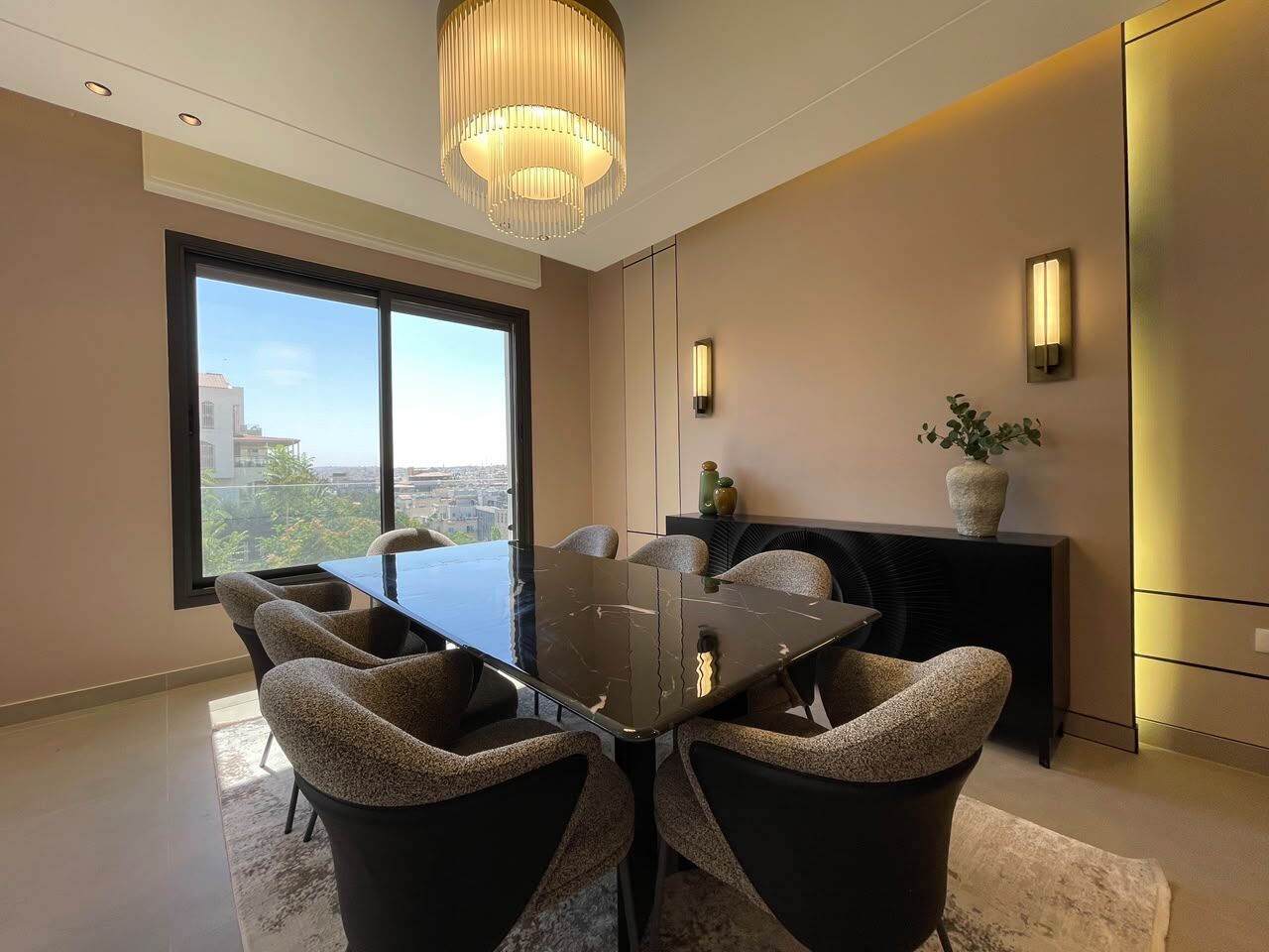 Abdoun, Apartments, Flats, Houses & Villas, JOD 26000/year,  Furnished,  3 BR,  200 Sq. Meter,  Furnished Apartment For Rent In Abdoun